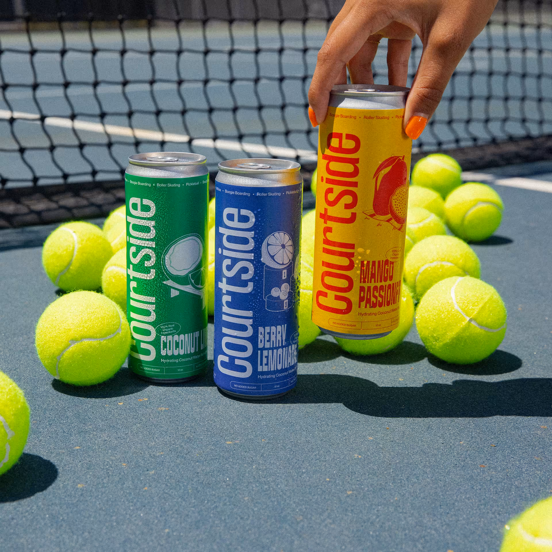 Courtside Drink, Hydration made for the everyday movers